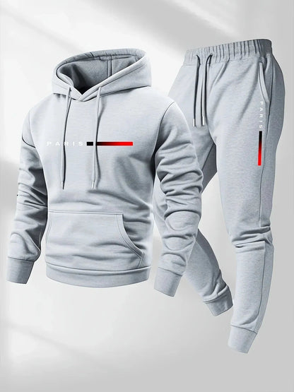 The Paris Urban Streetwear Fleece Tracksuit Set - SKULLFURY MERCH