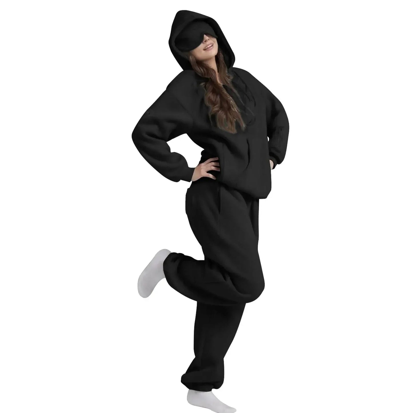Unisex Eye Mask Hoodie - SKULLFURY MERCH