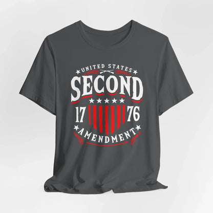 United States 2nd Amendment, 1776 Unisex T-Shirt, Patriotic Tee, Freedom Liberty Tee, 2nd Amendment Merch, American Patriot Top - SKULLFURY MERCH