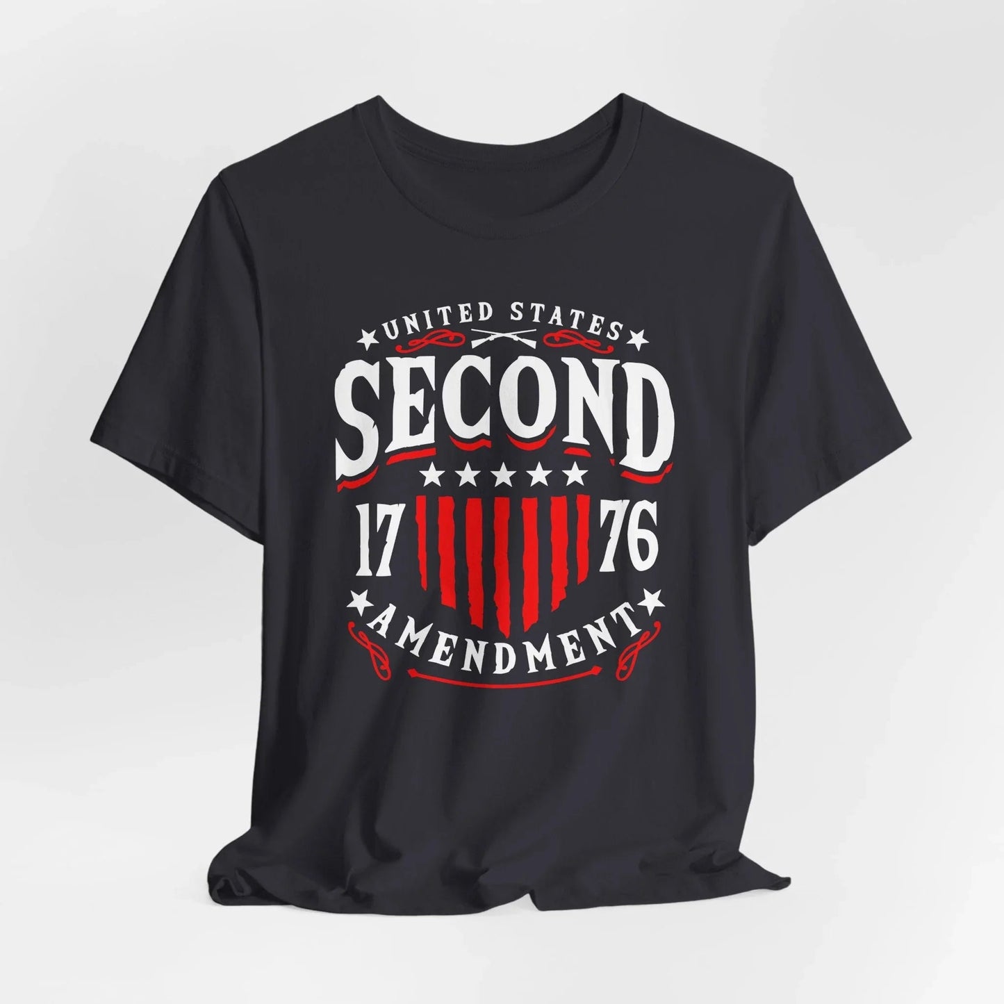 United States 2nd Amendment, 1776 Unisex T-Shirt, Patriotic Tee, Freedom Liberty Tee, 2nd Amendment Merch, American Patriot Top - SKULLFURY MERCH