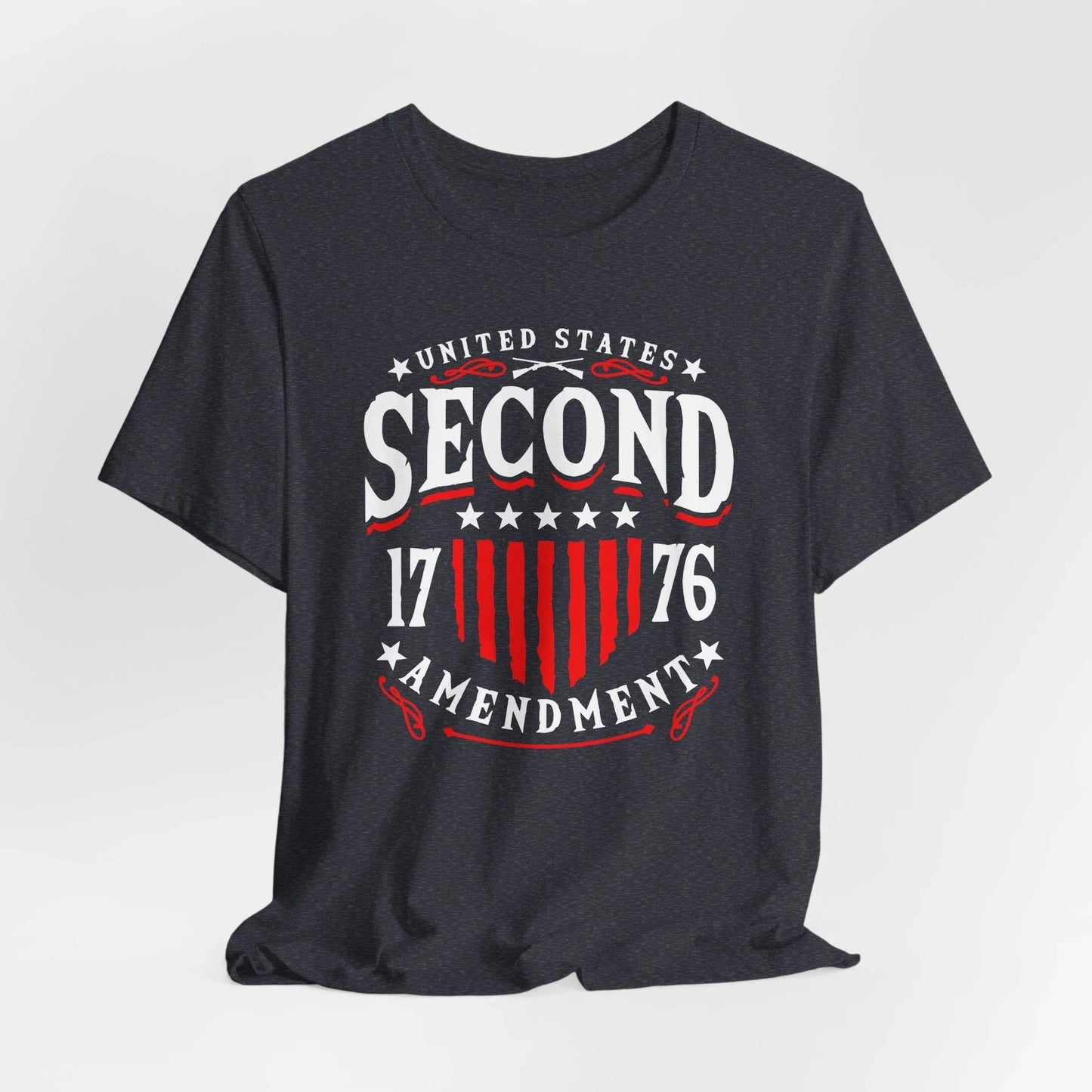 United States 2nd Amendment, 1776 Unisex T-Shirt, Patriotic Tee, Freedom Liberty Tee, 2nd Amendment Merch, American Patriot Top - SKULLFURY MERCH