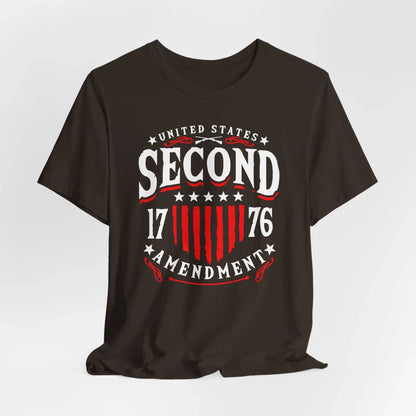 United States 2nd Amendment, 1776 Unisex T-Shirt, Patriotic Tee, Freedom Liberty Tee, 2nd Amendment Merch, American Patriot Top - SKULLFURY MERCH