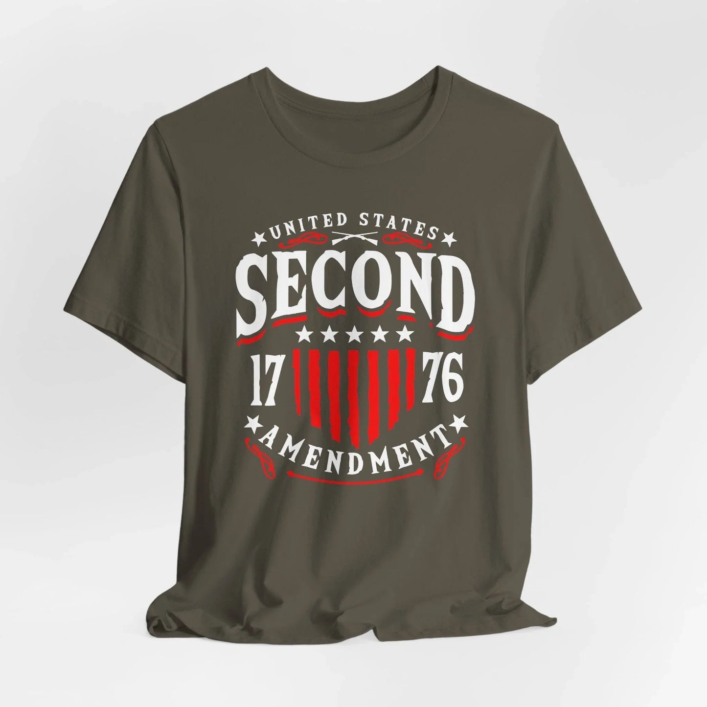 United States 2nd Amendment, 1776 Unisex T-Shirt, Patriotic Tee, Freedom Liberty Tee, 2nd Amendment Merch, American Patriot Top - SKULLFURY MERCH