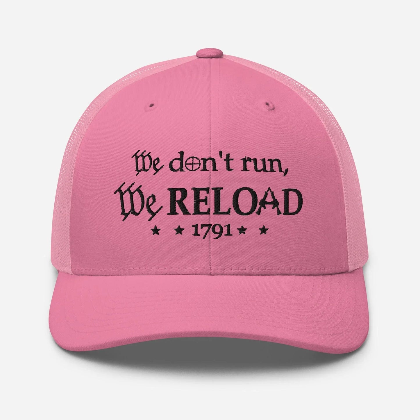 We Reload Snapback Trucker Cap - Casual Style for gun rights Supporters - SKULLFURY MERCH