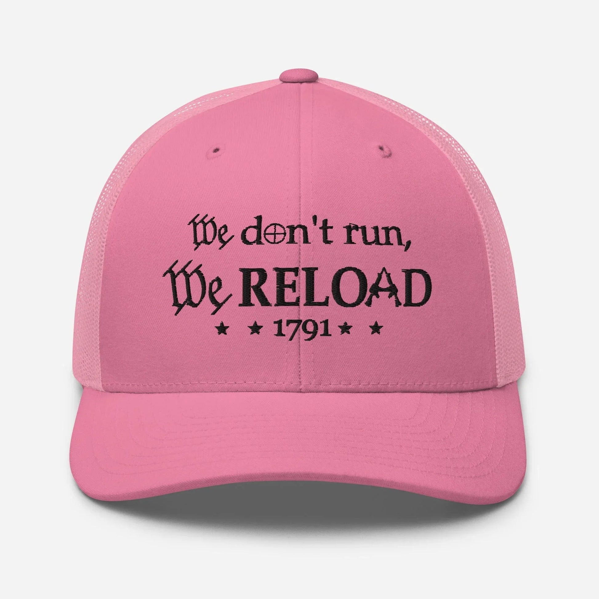 We Reload Snapback Trucker Cap - Casual Style for gun rights Supporters - SKULLFURY MERCH