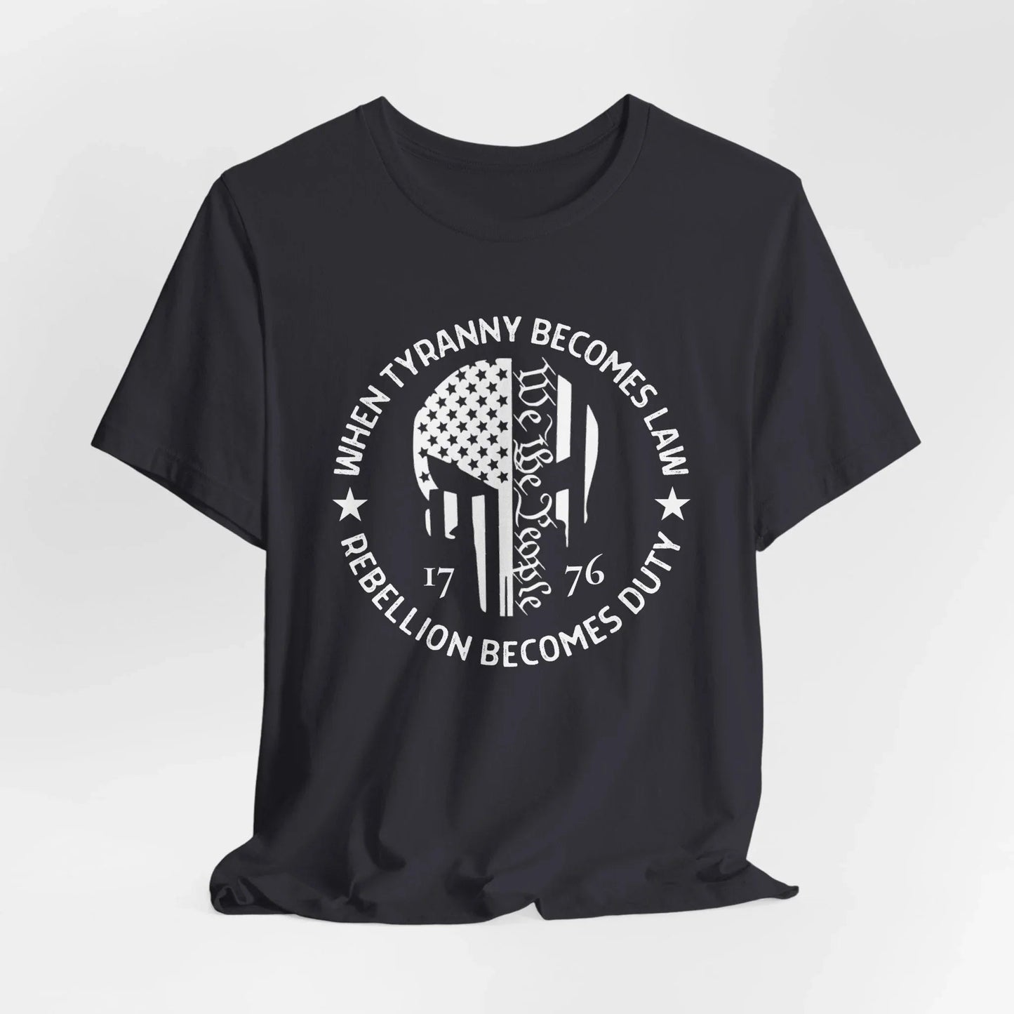 When Tyranny Becomes Law, Rebellion Duty Unisex T-Shirt, Protest Tee, Activist Shirt, Political Unisex Top - SKULLFURY MERCH
