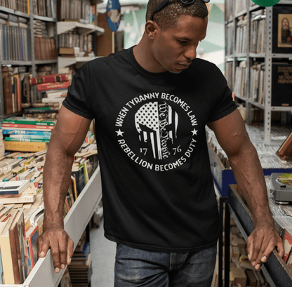 When Tyranny Becomes Law, Rebellion Duty Unisex T-Shirt, Protest Tee, Activist Shirt, Political Unisex Top - SKULLFURY MERCH