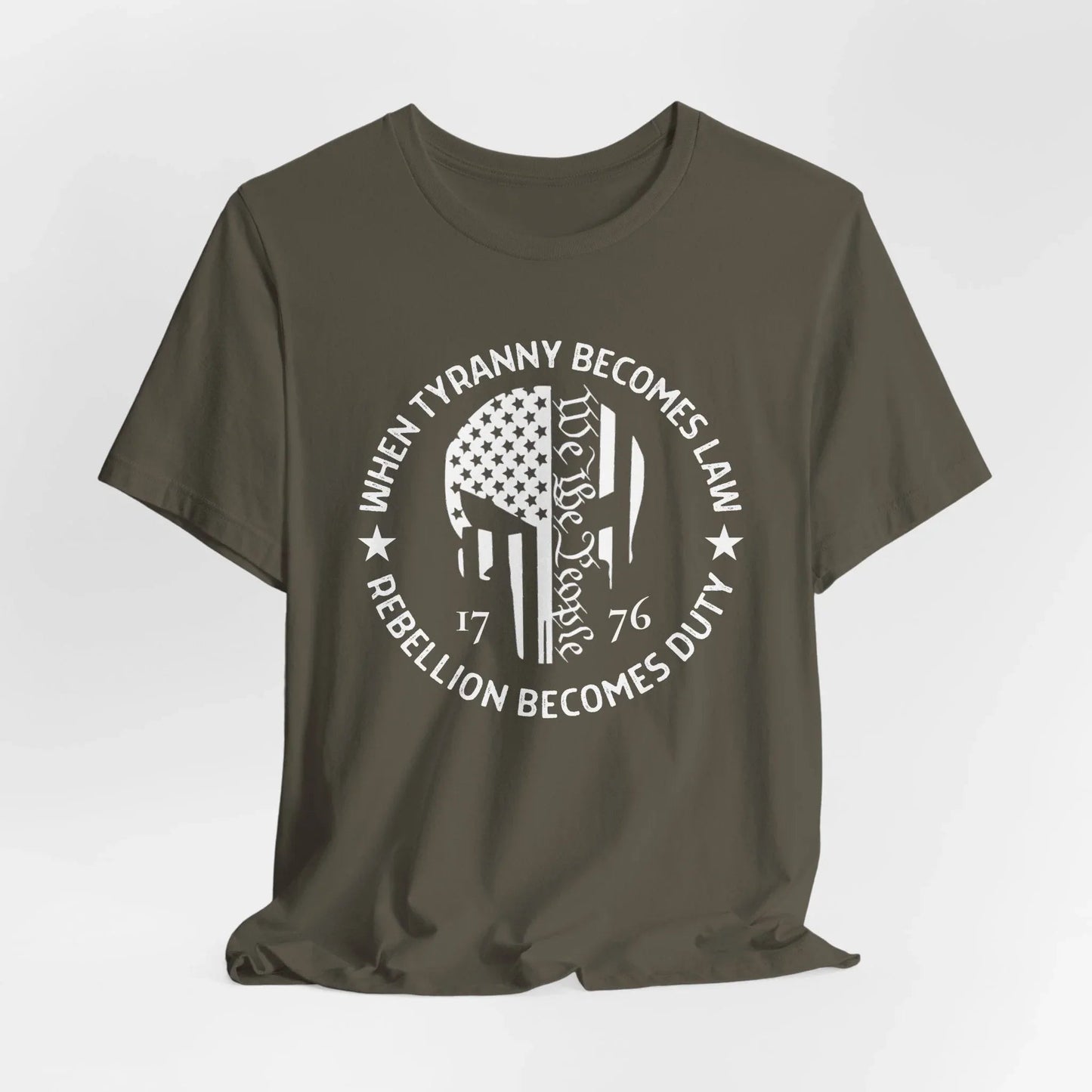 When Tyranny Becomes Law, Rebellion Duty Unisex T-Shirt, Protest Tee, Activist Shirt, Political Unisex Top - SKULLFURY MERCH