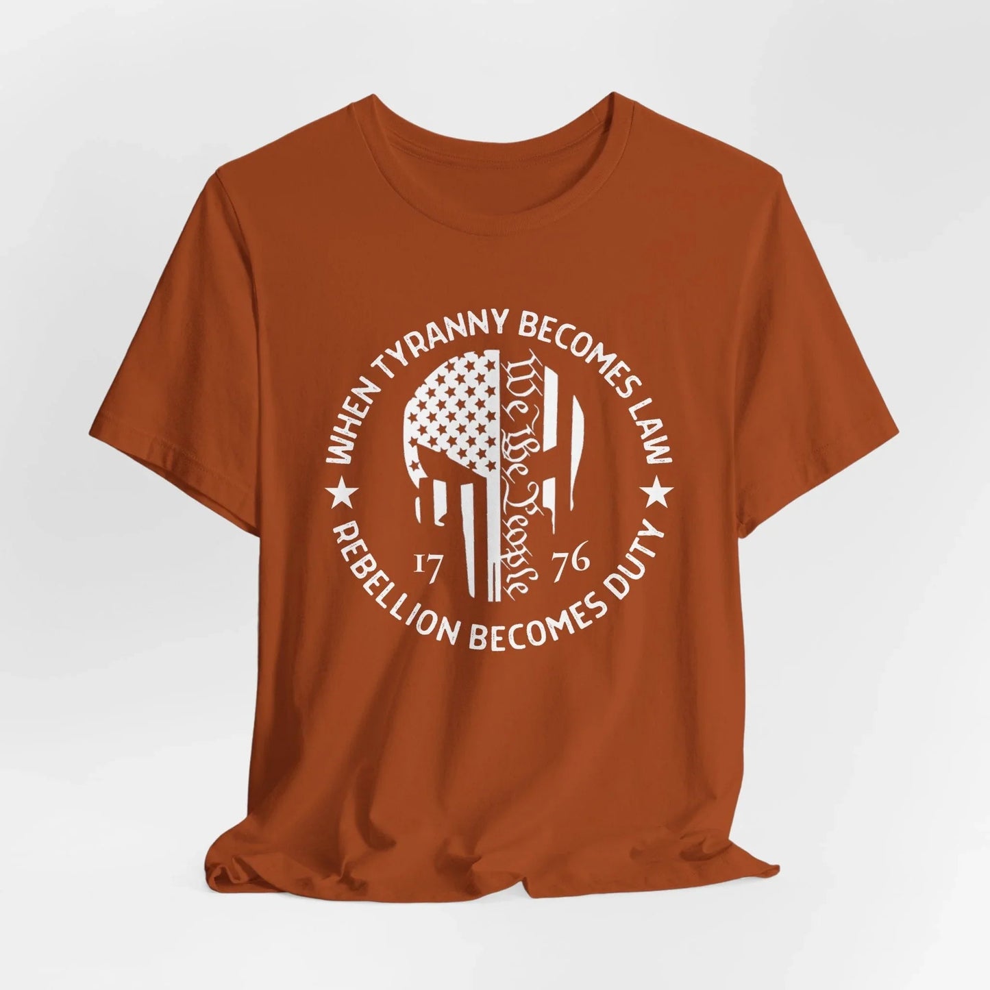When Tyranny Becomes Law, Rebellion Duty Unisex T-Shirt, Protest Tee, Activist Shirt, Political Unisex Top - SKULLFURY MERCH
