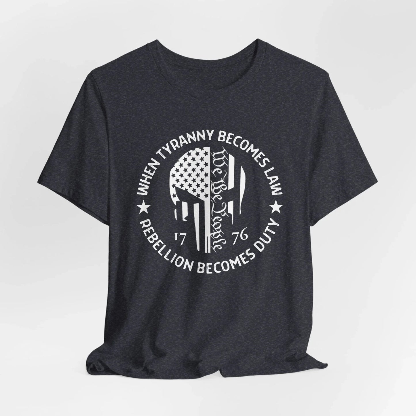 When Tyranny Becomes Law, Rebellion Duty Unisex T-Shirt, Protest Tee, Activist Shirt, Political Unisex Top - SKULLFURY MERCH