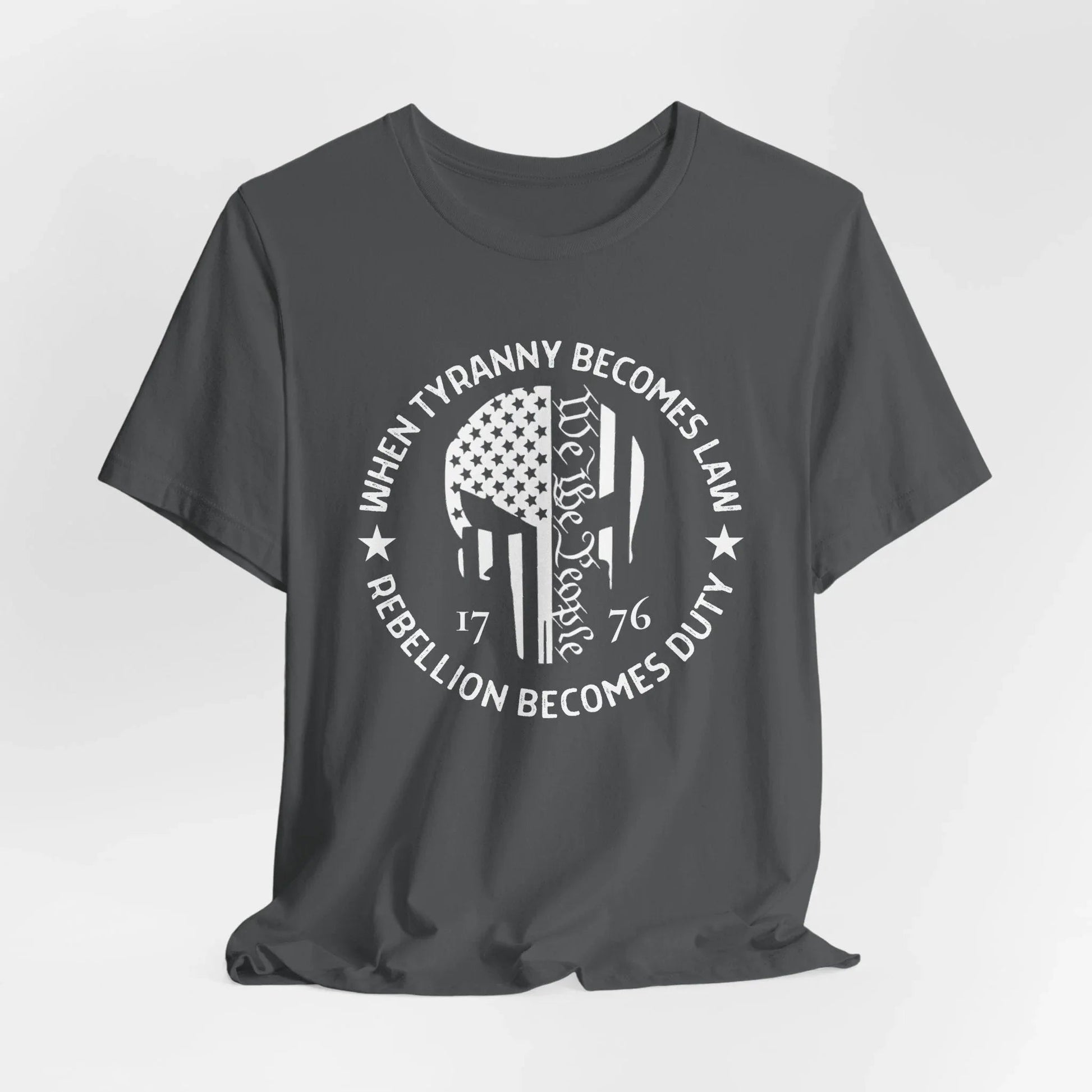 When Tyranny Becomes Law, Rebellion Duty Unisex T-Shirt, Protest Tee, Activist Shirt, Political Unisex Top - SKULLFURY MERCH